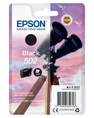 CARTUCCIA 502 - SERIE BINOCOLO NERO - 210P/4,6ML