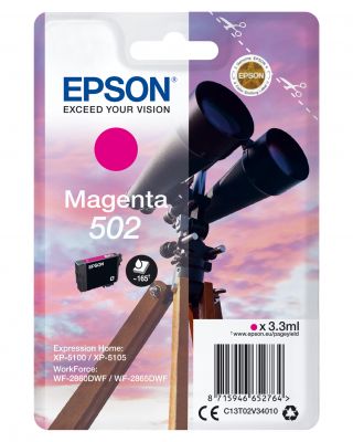 CARTUCCIA 502 - SERIE BINOCOLO MAGENTA 165P/3,3ML