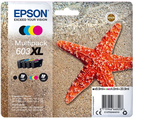 CARTUCCIA 603XL - SERIE STARFISH - MULTIPACK XL