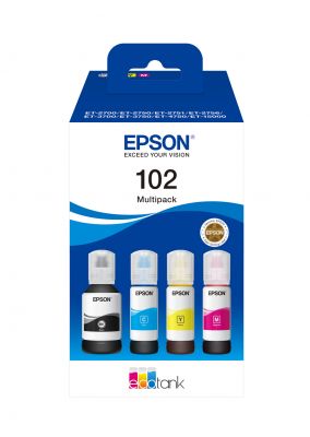 FLACONI INCHIOSTRO - SERIE 102 - MULTIPACK