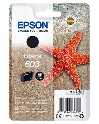 CARTUCCIA 603 - SERIE STARFISH NERO - 150P/3,4ML