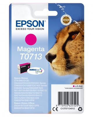 CARTUCCIA T0713 - SERIE GHEPARDO MAGENTA - 5,5 ML