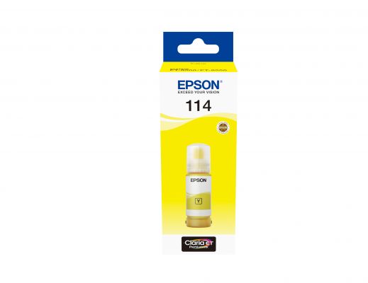 FLACONE INCHIOSTRO GIALLO - SERIE 114 - 70 ML
