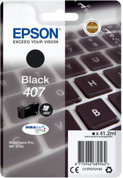 CARTUCCIA 407 - SERIE TASTIERA NERO - 2900P/38,1ML