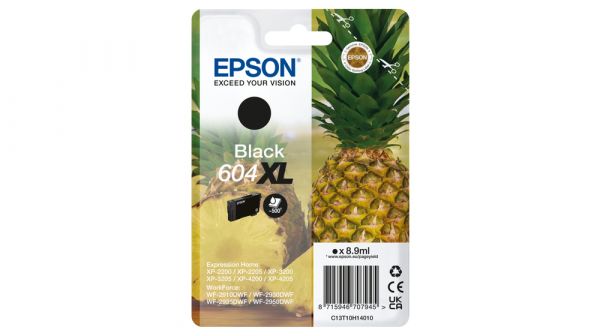 CARTUCCIA 604XL - SERIE ANANAS NERO - 500P/8,9 ML