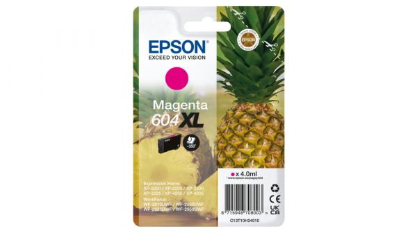 CARTUCCIA 604XL - SERIE ANANAS MAGENTA - 350P/4ML