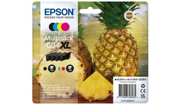 CARTUCCIA 604XL SERIE ANANAS MULTIPACK 4-COLORI
