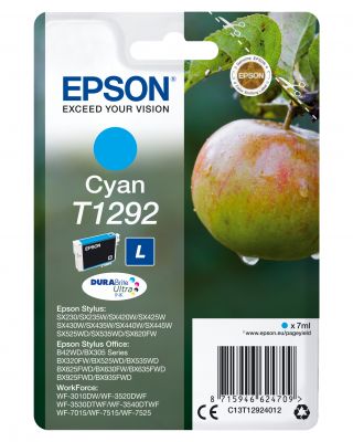 CARTUCCIA T1292N - SERIE MELA CIANO - 616P/7ML
