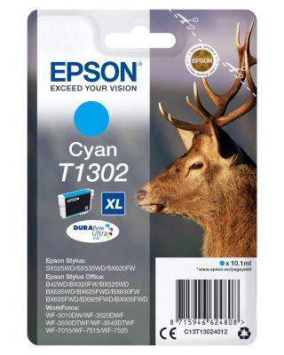 CARTUCCIA T1302 - SERIE CERVO CIANO - 765P/10,1ML