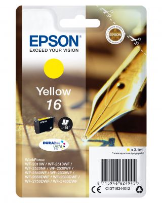 CARTUCCIA 16 - SERIE PENNA GIALLO - 165P/3,1ML