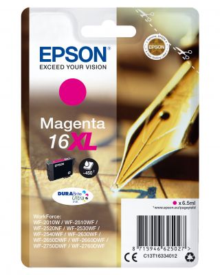 CARTUCCIA 16XL - SERIE PENNA MAGENTA - 450P/6,5ML