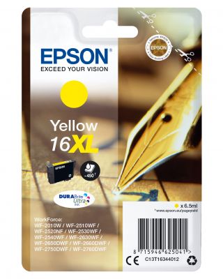 CARTUCCIA 16XL - SERIE PENNA GIALLO - 450P/6,5ML