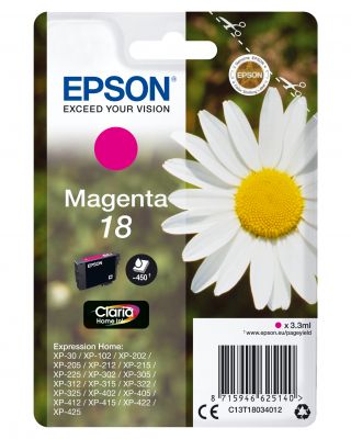 CARTUCCIA 18 - MARGHERITA MAGENTA - 180PAG/3,3ML