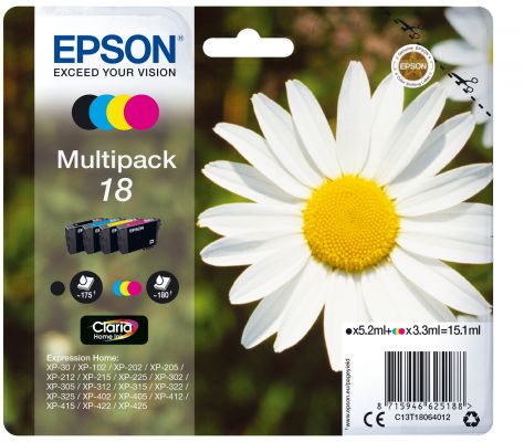 CARTUCCIA 18 SERIE MARGHERITA MULTIPACK