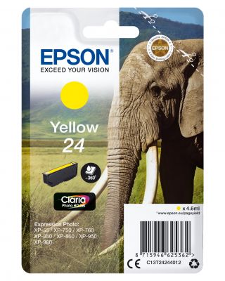 CARTUCCIA 24 - SERIE ELEFANTE GIALLO - 360P/4,6ML