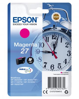 CARTUCCIA 27 - SERIE SVEGLIA MAGENTA - 300P/3,6ML