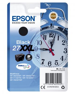 CARTUCCIA 27XXL SERIE - SVEGLIA NERO 2200P/34,1ML