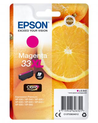CARTUCCIA 33XL - SERIE ARANCE MAGENTA - 8,9 ML