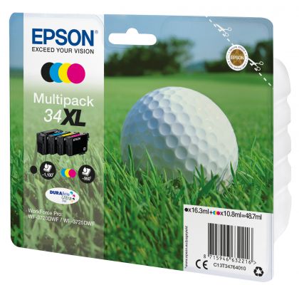 CARTUCCIA 34XL SERIE GOLF MULTIPACK
