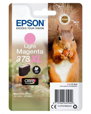 CARTUCCIA 378XL SCOIATTOLO MAGENTA CHIARO 10,2ML