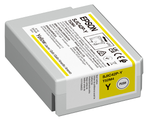 INK CARTRIDGE FOR COLORWORKS C4000E YELLOW