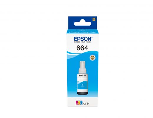 FLACONE INCHIOSTRO CIANO-SERIE 664-70ML