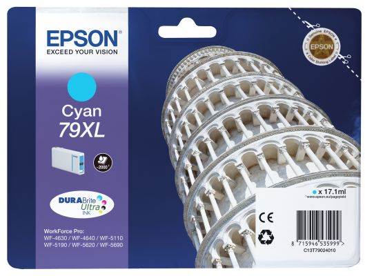 CARTUCCIA 79XL - SERIE TORRE CIANO - 17,1 ML