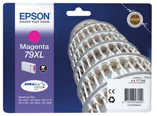 CARTUCCIA 79XL - SERIE TORRE MAGENTA - 17,1 ML