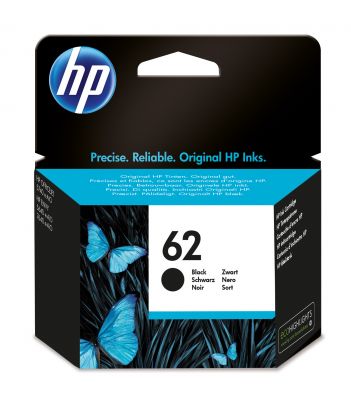 HP 62 BLACK INK CARTRIDGE