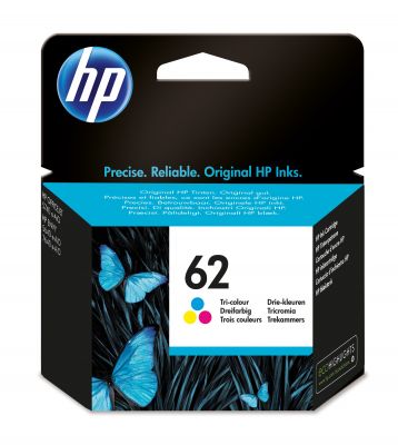 HP 62 TRI-COLOR INK CARTRIDGE