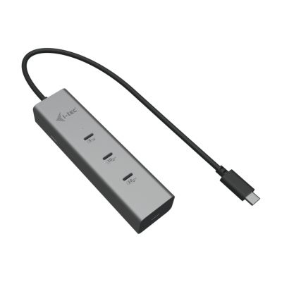 USB-C Charging Metal HUB 5port with USB-C video 8K