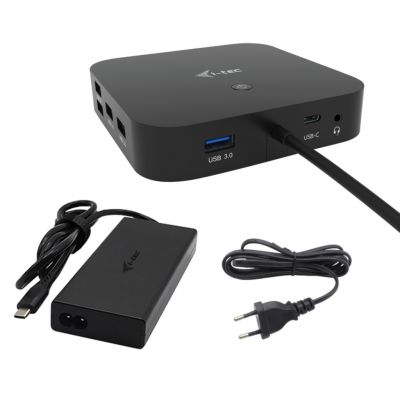 I-TEC USB-C HDMI DUAL DP DOCKING STATION WITH