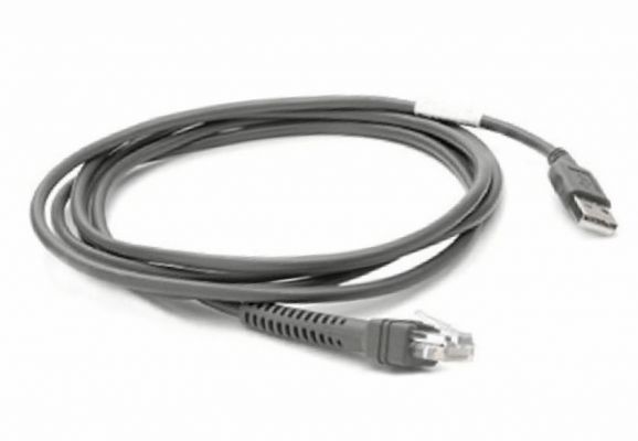 CABLE - SHIELDED USB STRAIGHT 7FT. (2.1M)
