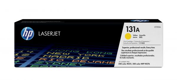 HP TONER GIALLO 1800 PAGINE 131A