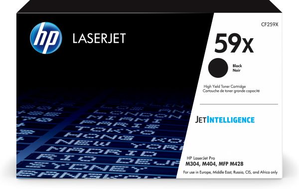 HP 59X BLACK LASERJET TONER CARTRIDGE