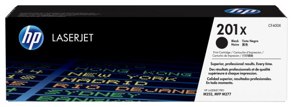 HP 201X BLACK LASERJET TONER CARTRIDGE