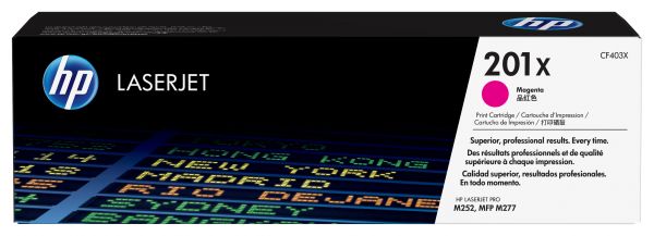 HP 201X MAGENTA LASERJET TONER CARTRIDGE