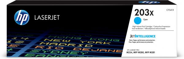 HP 203X CYAN LASERJET TONER CARTRIDGE