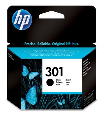 HP 301 BLACK INK CARTRIDGE