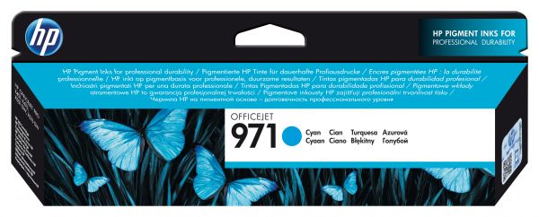 HP 971 CYAN INK CARTRIDGE