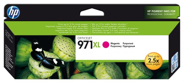 HP 971XL MAGENTA INK CARTRIDGE