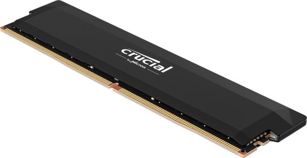 CRUCIAL PRO OC 16GB DDR5-6400 UDIMM CL38 BLACK