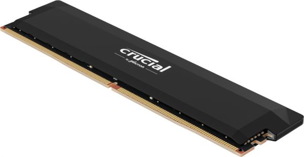 CRUCIAL PRO OC 32GB DDR5-6400 UDIMM CL40 BLACK
