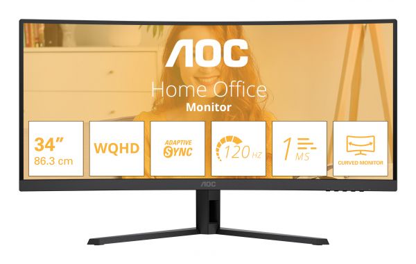 34  curvo 21:9 VA WLED 3440x1440 120Hz HDMI DP