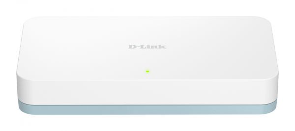 SWITCH 8 PORTE GIGABIT ETHERNET - PLASTIC HOUSING