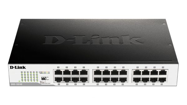 UNMANAGED GIGABIT SWITCH 24 PORTE 10 100 1000MBPS