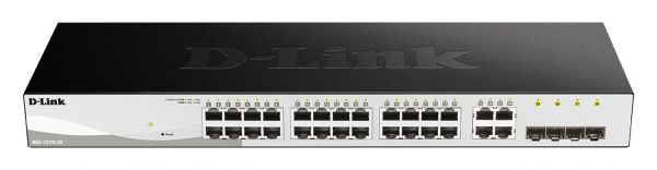 24-PORT 10 100 1000MBPS GIGABIT SMART  4 X SFP