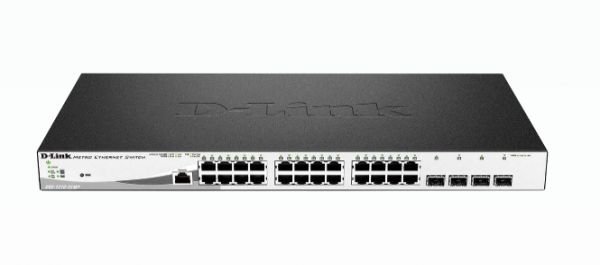 28-PORT GIGABIT POE+  4 SFP