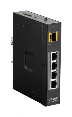 5 PORT UNMANAGED SWITCH WITH 4 GBIT POE+ 1 SFP