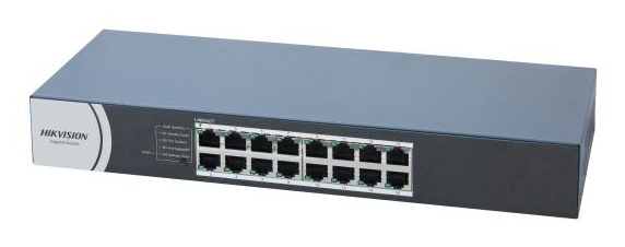 16  Gigabit RJ45 ports, 13-inch Rack-mountable